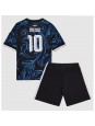 Argentina Lionel Messi #10 Venkovní dres pro děti MS 2026 Krátký Rukáv (+ trenýrky)